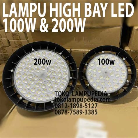 Jual Lampu High Bay 100W 200W UFO LED Toko Lampupedia