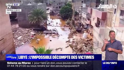 Inondations Meurtri Res En Libye L Impossible D Compte Des Victimes