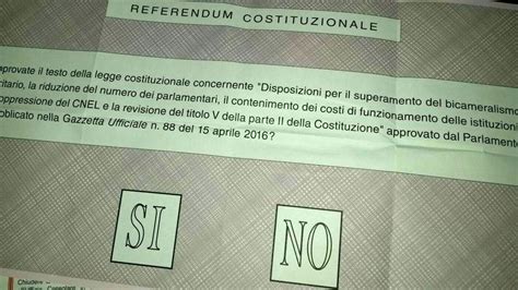 Referendum Dicembre Per Cosa E Come Si Vota