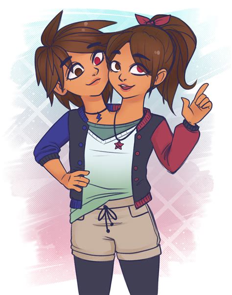 Cute Conjoined Twins Alyssa And Brianna By Rachelfayeart On Deviantart