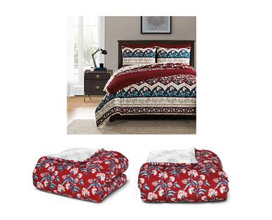 Huntington Home 6 Piece Reversible Comforter And Coverlet Set ALDI US