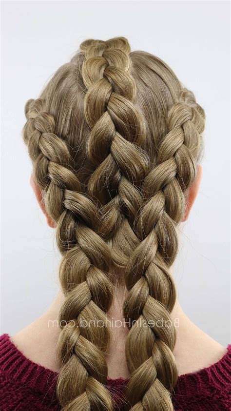 2022 Latest Triple The Braids Hairstyles