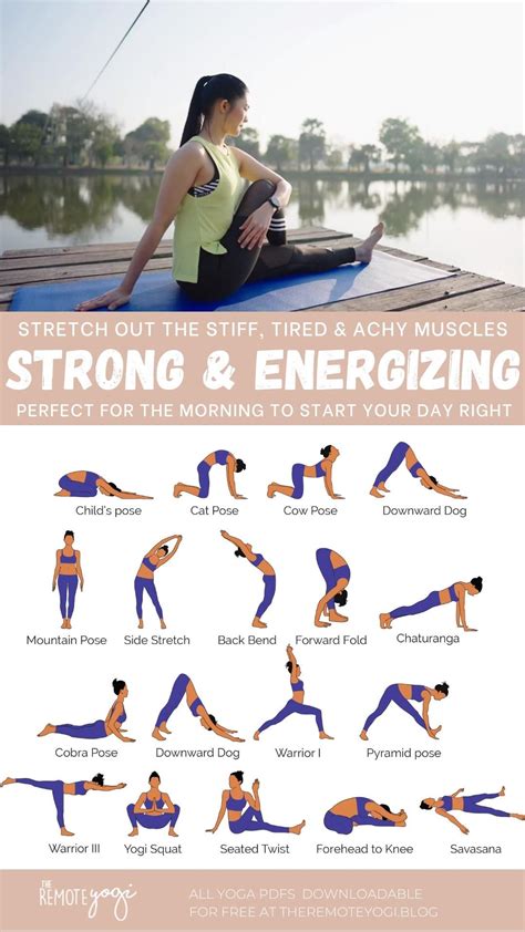 Energizing Yoga Poses Pdf Artofit