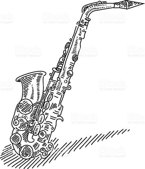 Alto Sax Drawing At Getdrawings Free Download