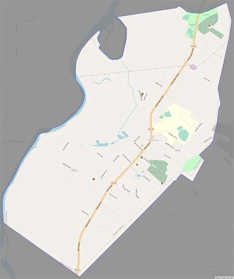 Map Of Schoharie Village