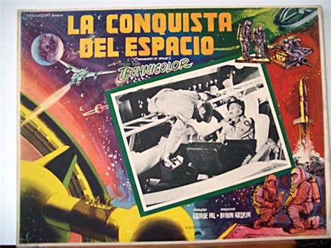 LA CONQUISTA DEL ESPACIO 1955Dir BYRON HASKINCast WALTER BROOKEERIC