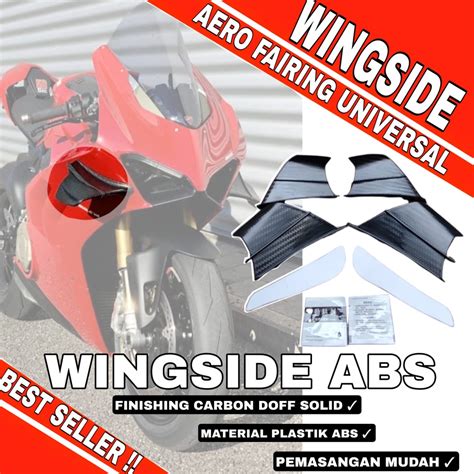 Jual AEROFAIRING UNIVERSAL AERO FAIRING NINJA FI MODEL AERO DUCATI