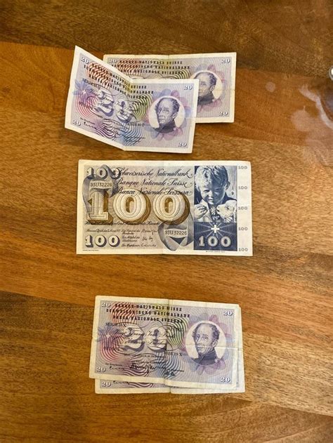 Diverse Alte Banknoten Schweiz Kaufen Auf Ricardo