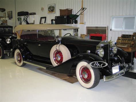 1933 Packard Eight Phaeton Value And Price Guide