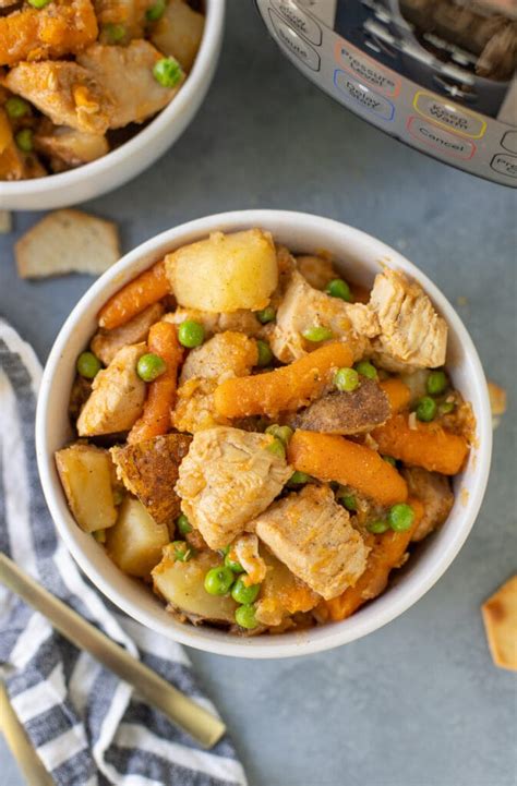 Easy Instant Pot Chicken Stew The Clean Eating Couple