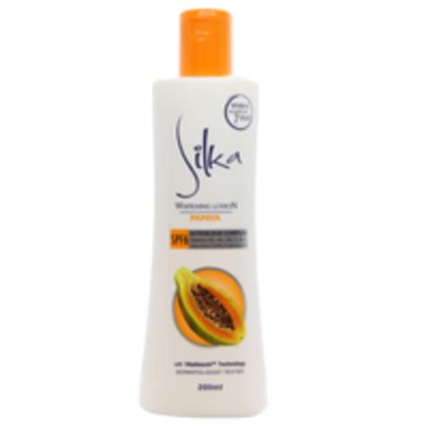 Silka Skin Whitening Lotion Papaja Met Spf 6 500 Ml Totaalbeauty Nl