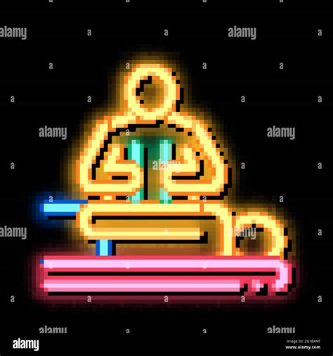 Thailand Relaxation Massage Neon Glow Icon Illustration Stock Vector Image And Art Alamy