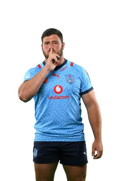 Francois Klopper Vodacom Bulls Rugby Player Bulls Rugby