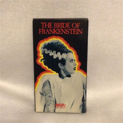 Universal S Bride Of Frankenstein Vhs Movie Boris Karloff Elsa