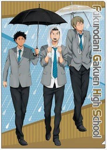 駿河屋 F梟谷学園高校 A4クリアファイル 「ハイキュー 烏野高校 Vs 白鳥沢学園高校」（クリアファイル）