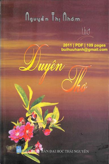 Duyên Thơ Nxb Đại Học Thái Nguyên 2011 Nguyễn Thị Nhâm 109 Trang