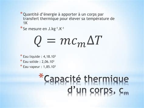 PPT Introduction à la thermodynamique PowerPoint Presentation free