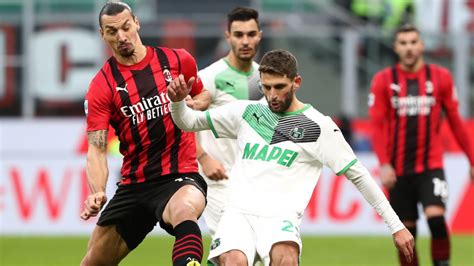 Sassuolo X Milan Onde Assistir Confronto Do Campeonato Italiano Ao