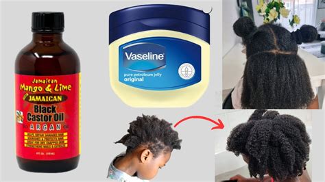 How I Use Vaseline And Castor Oil For Extreme Hair Growth And Thickness