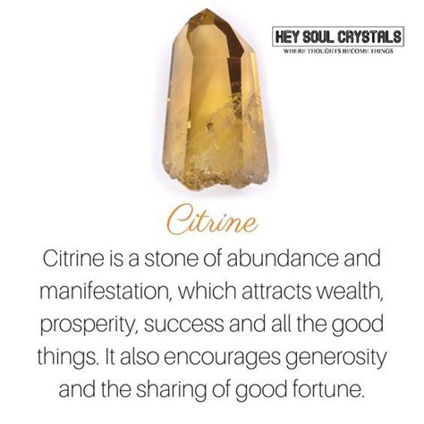 Citrine Meditation Crystals Crystal Healing Stones Crystals