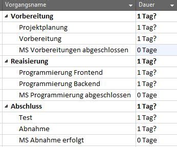 Einfacher Und Schneller Projektplan Mit MS Project Matthias Muhl