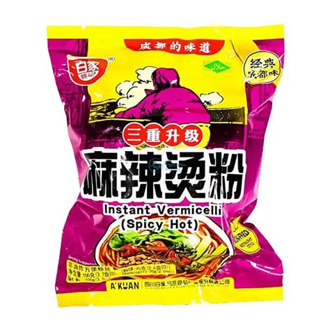 Baijia Instant Vermicelli Spicy Hot G Danmad