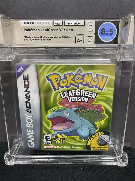 Pokemon LeafGreen Version For Nintendo Gameboy Advance Ibtcr