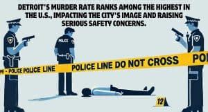 20 Shocking Detroit Crime Rate, Statistics, & Trends (2024)