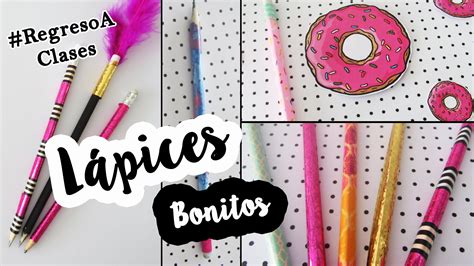 Decora tus lápices DIY Regreso a clases Trilce Arana Lapices