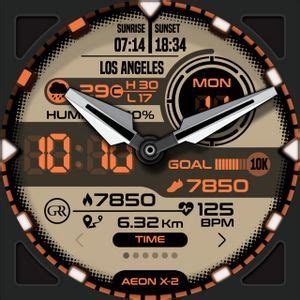 Grr Grr Aeon X Free Watch Face For Apple Watch Samsung Gear S