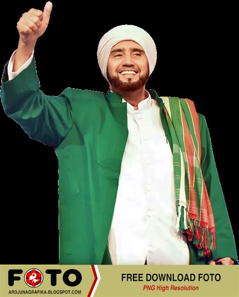Ardjuna Grafika Png Foto Habib Syech Angkat Jempol Keatas