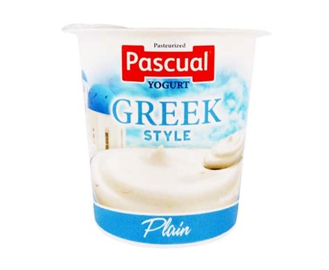 Pascual Pasteurized Yogurt Greek Style Plain 100g