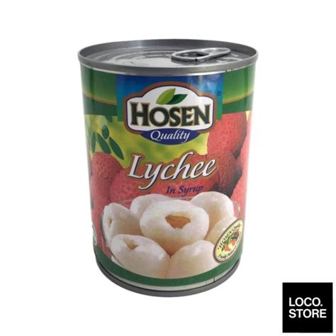 Hosen Lychee In Syrup 565g Lazada