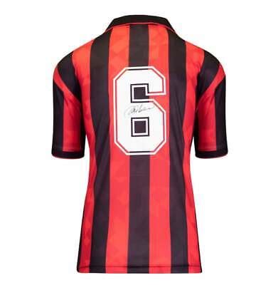 Franco Baresi Signed Ac Milan Shirt Home Autograph Jersey Ebay