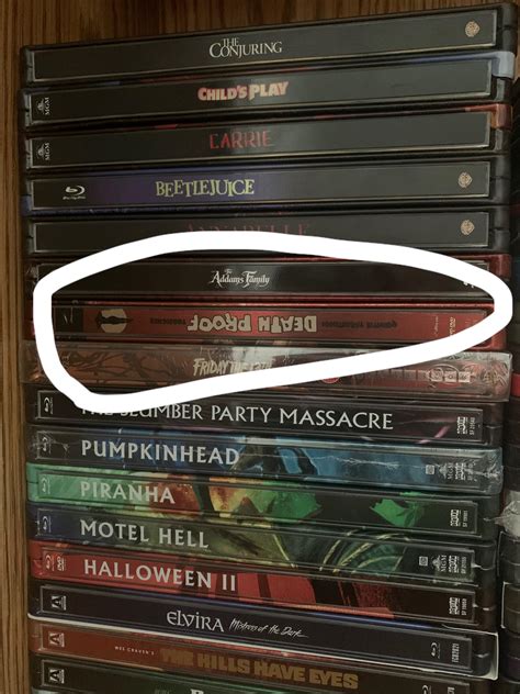 As An Autistic Horror Film Collector This Drives Me Nuts Rautism