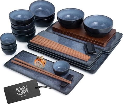 Moritz Moritz Service Sushi Pour Personnes Pi Ces Vaisselle