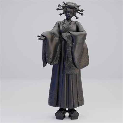 Hot Goblin 芸者歓迎フィギュア ホットゴブリン 和風TRPGに