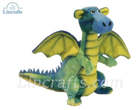 Soft Toy Dragon by Hansa (32cm) 5946 | Lincrafts