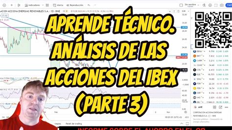 APRENDE TÉCNICO CON EL ANÁLISIS DE LAS ACCIONES DEL IBEX parte 3 YouTube