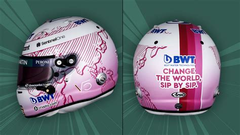 Change The World Sip By Sip Sebastian Vettel Reveals New Helmet