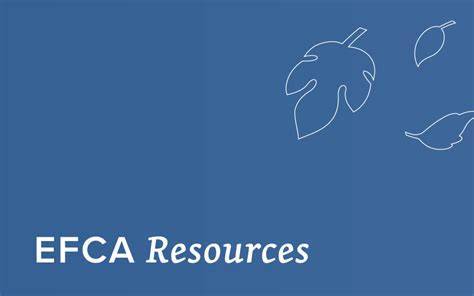 Other EFCA Resources Overview — EFCA Helps