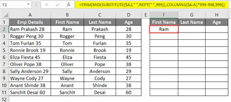 Opposite Of Concatenate In Excel Examples To Reverse Concatenate