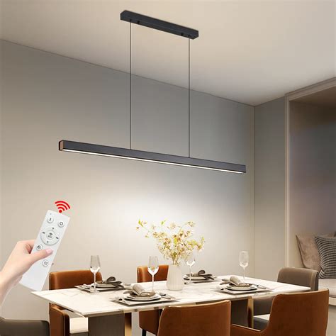 Linear Pendant Lights Kitchen Island Modern Pool Table Island Light
