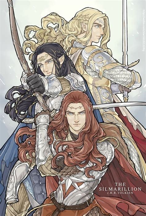 Maedhros Fingon Finrod Tolkien Elves Maedhros And Fingon