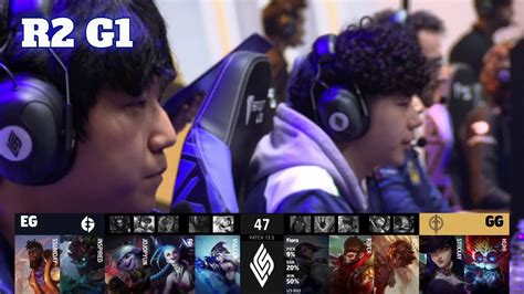 EG Vs GG Game 1 Round 2 Playoffs S13 LCS Spring 2023 Evil