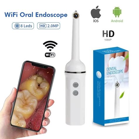 Wifi Dente Intra Oral Endoscópio Odontologia Intraoral Câmera Monitor