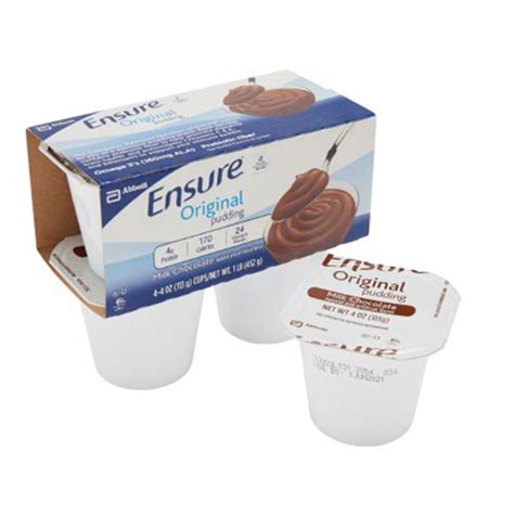 Abbott Nutrition Ensure Pudding 4 oz (Pack of 4) - RiteWay Medical