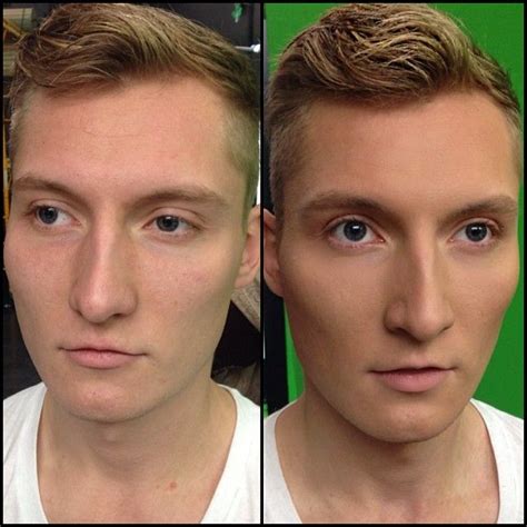 Male Makeup Before After