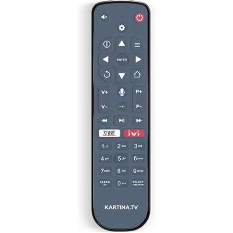 Kartina Replacement Eva Remote Control Satshop