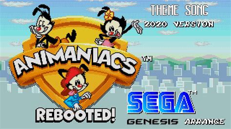 Animaniacs Theme Song 2020 Version Sega Genesis Arrange